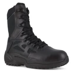 Men's Reebok 8" Rapid Response RB Composite Toe Side-Zip Boots 20 Men's Reebok 8" Rapid Response RB Composite Toe Side-Zip Boots -Outlet Harden Walk Store 0 650 reebok 8 rapid response rb composite toe side zip black1