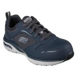 New Products 13 Men's Skechers Work Arch Fit Angus Composite Toe