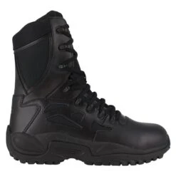 Men's Reebok 8" Rapid Response RB Composite Toe Side-Zip Boots 21 Men's Reebok 8" Rapid Response RB Composite Toe Side-Zip Boots -Outlet Harden Walk Store 1 650 reebok 8 rapid response rb composite toe side zip black1