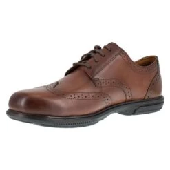 Men's Florsheim Loedin Dress Wing Steel Toe -Outlet Harden Walk Store 2 650 florsheim loedin dress wing steel toe brown