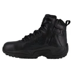 Men's Reebok 6" Rapid Response RB Composite Toe Side-Zip Boots -Outlet Harden Walk Store 2 650 reebok 6 rapid response rb composite toe side zip black1