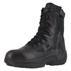 Men's Reebok 8" Rapid Response RB Composite Toe Side-Zip Boots 22 Men's Reebok 8" Rapid Response RB Composite Toe Side-Zip Boots -Outlet Harden Walk Store 2 650 reebok 8 rapid response rb composite toe side zip black1