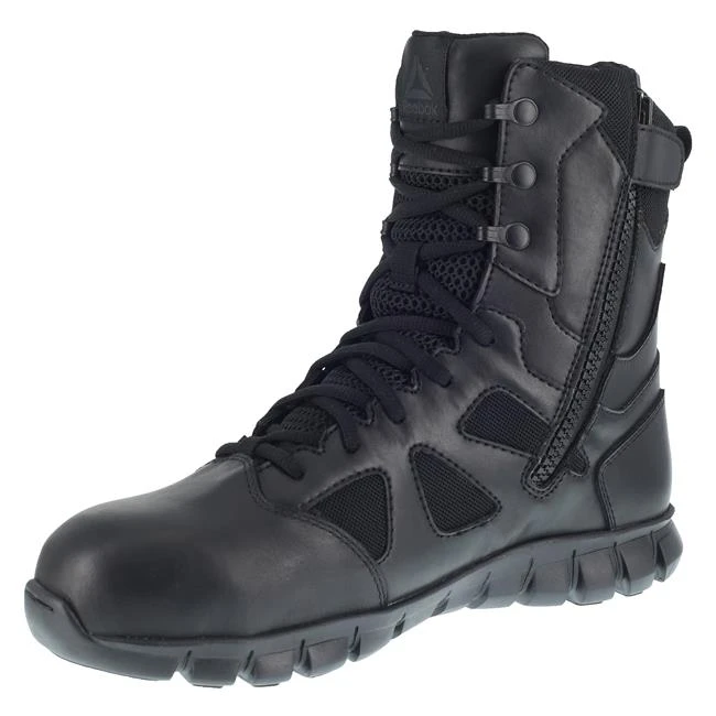 Men's Reebok 8" Sublite Cushion Tactical Composite Toe Side-Zip Waterproof Boots 3 Men's Reebok 8" Sublite Cushion Tactical Composite Toe Side-Zip Waterproof Boots - Image 3