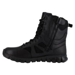 Women's Reebok 8" Sublite Cushion Tactical Waterproof Boot Side-Zip Boots -Outlet Harden Walk Store 2 650 reebok 8 sublite cushion tactical waterproof boot side zip boots black