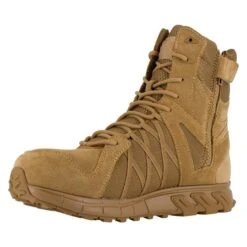 Men's Reebok 8" Trailgrip Tactical Composite Toe Side Zip Boots -Outlet Harden Walk Store 2 650 reebok 8 trailgrip tactical composite toe side zip coyote brown