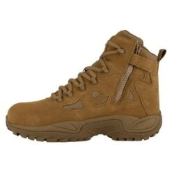 Men's Reebok 6" Rapid Response RB Composite Toe Side-Zip Boots -Outlet Harden Walk Store 3 650 reebok 6 rapid response rb composite toe side zip coyote brown