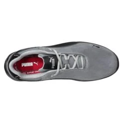 Men's Puma Safety Touring Low Hydro-Suede Fiberglass Toe -Outlet Harden Walk Store 4 650 puma safety touring low hydro suede fiberglass toe gray black